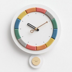 PASTEL SWING Pendulum Clock – นาฬิกาลูกตุ้มสีพาสเทล