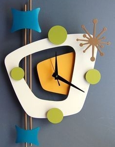 FUNKY POP Mid-Century Clock – นาฬิกา Funky สไตล์ยุค Mid-Century