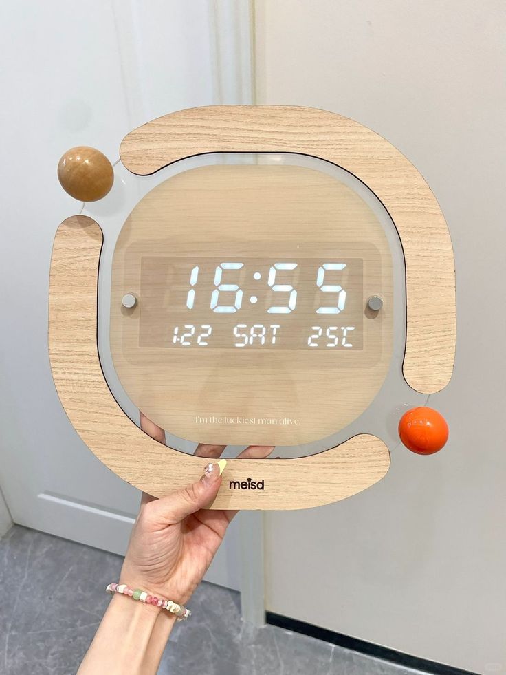 DIGITAL MAXI LED Thermo Clock – นาฬิกาดิจิทัลขนาดใหญ่ LED บอกอุณหภูมิ