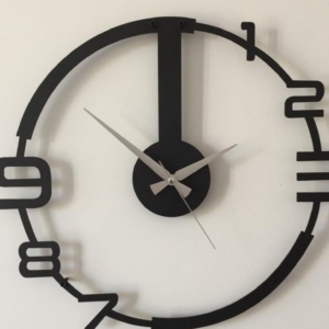 SHADOW ART Abstract Clock – นาฬิกาอาร์ตลายเงา Abstract