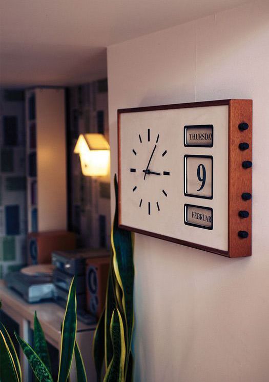 GALLERY FRAME Wood Clock – นาฬิกาไม้กรอบรูป**