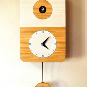SQUARE CUCKOO Nordic Clock – นาฬิกานกกาเหว่าทรงสี่เหลี่ยม**